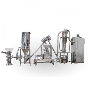 Herbs, Chitin Crushing, Grinding & Sieving System 