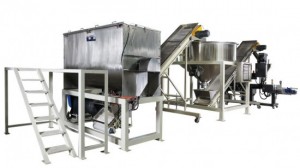 Juice Powder Mixing Packing System 